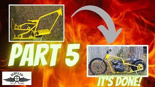 Drop Seat Frame Mini Bike  - Part 5