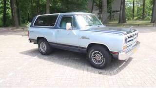 1986 Dodge ramcharger 5.2 v8 - Nieuwe daily driver