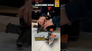 How to Load Nails on a Ridgid 15 Degree 1-3/4 in. Coil Roofing Nailer