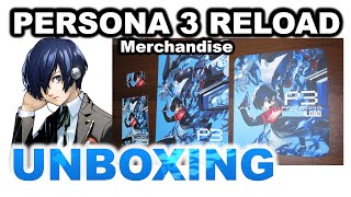 【ATLUS D SHOP Exclusive】Unboxing Persona 3 Reload Merchandise !!!