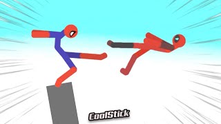 Best Falls ⏩ Stickman Dismounting Funny Moments #111