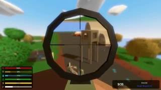 New weapons in Unturned after 05-08-2016 update