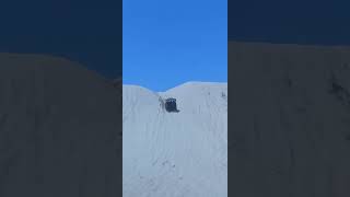 Silver Lake Sand Dunes - First run up Test Hill