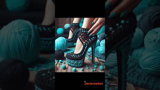 Various shoe models to inspire you in yourcrochet#artificialintelligence#sorts#crochet#moda#fashion