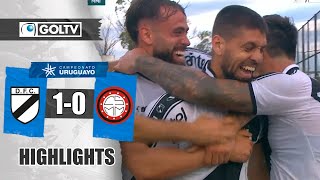 LEYES CONSIGUE LA VICTORIA EN EL 95' | Danubio 1 - 0 Miramar | GOLES | Primera División de Uruguay