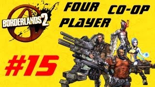 Borderlands 2 Four Player Co op Playthrough Episode 15 - NINJA TURTLES