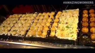 Amazing Skill Fast Workers Street Food Edition   People Are Awesome Cooking Skills Satisfying Video!