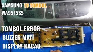 ALIEF TOEN || Memperbaiki Modul MC Samsung 18 Tombol, Tombol Error dan Buzzer Mati