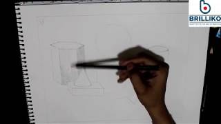 How to Draw 3d Objects with Shadding | Part 1