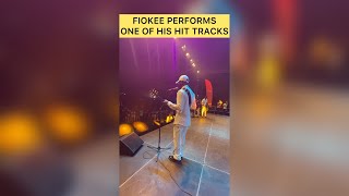 Fiokee Performs one of his hit tracks “like”