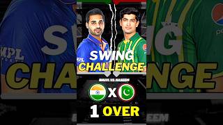 BHUVI 🆚 NASEEM | Swing only challenge #shorts