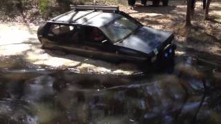 Nissan terrano swimming