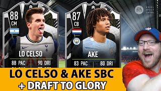 🔴⚽ LIVE NOW - Lo Celso & Ake Showdown SBC - DRAFT TO GLORY New 6pm Content  - FIFA 21 Ultimate Team