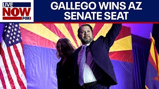 Arizona Senate race: Ruben Gallego (D) defeats Kari Lake (R) | LiveNOW from FOX