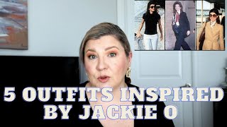 5 OUTFITS INSPIRED BY JACKIE KENNEDY ONASSIS || Plus size fashion | Over 40 fashion | Ana Pejkanovic