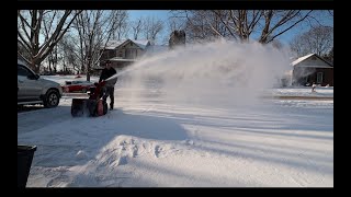 Blow snow up to 40 FEET!