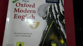 New Oxford Modern English Book 5 The Skylark Exercise