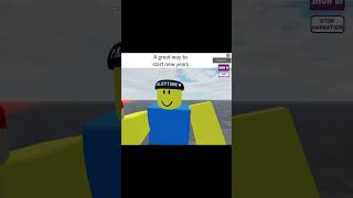 A great way to start new years #roblox