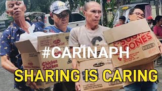 Konting tulong para sa mga naapektuhan ng bagyong Carina #carinaph   #youareloved #share #caring