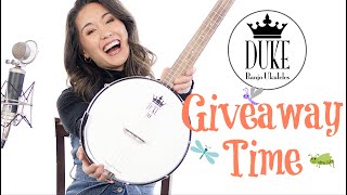 You could WIN a NEW Duke10 Banjo Ukulele!