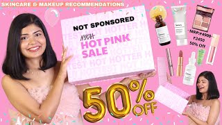 NYKAA HOT PINK SALE 2022 RECOMMENDATIONS 👉 SKINCARE, MAKEUP, HAIRCARE & BODYCARE 💖  #notsponsored