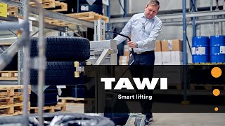 TAWI | Bilia Sisjön Removes Manual Lifts Using a Wheel Lifting Trolley