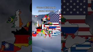 Which flags is placed correctly #geography #country #flag #europe #viral #shorts #fypシ