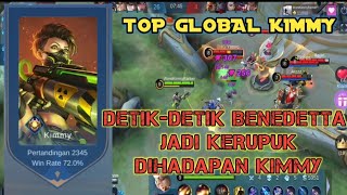 KEONG RACUN🔥 TOP GLOBAL KIMMY. TETAP SANTAI WALAU LAWAN 3 HERO. 2300 MATCH