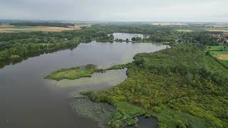 Marais d'Aubigny au Bac en drone