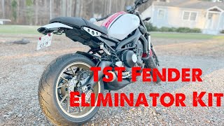 Fender Eliminator and Integrated Tail Light Kit Install for the XSR900