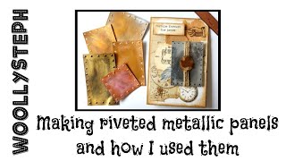 Making riveted metal panels and how I used them