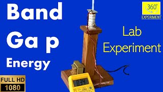 Band gap energy experiment, energy gap of semiconductor