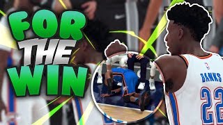 FOR THE WIN? | WESTBROOK INJURED - NBA 2K18 MyCareer