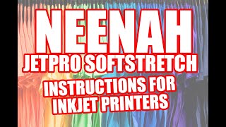 Neenah Jetpro Softstretch Heat Transfer Paper for Inkjet Printers