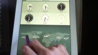 iPad Clock and Setting Time Zone