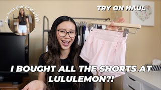 The Ultimate Lululemon Shorts Haul 2024 | Try On, Review & Comparison