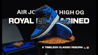 Unboxing the Air Jordan 1 High OG "Royal Re-Imagined": A Timeless Classic Reborn 👟👑