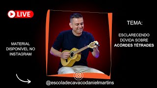 AULA DE CAVAQUINHO ((( AO VIVO ))) | PROFESSOR DANIEL MARTINS