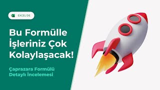 ÇAPRAZARA Formülünün Tüm Özelliklerini Öğrenin! (Baştan Sona Detaylı Anlatım) | EXCEL 751