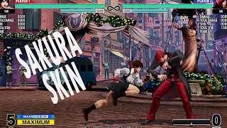 KOF XV : Yuri In Sakura Skin From Street Fighter V