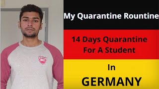 My Quarantine Routine in Germany || Quarantine Tips For Students || Hindi/Urdu