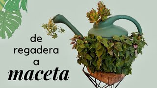 Proyecto RECICLAJE! De Regadera a MACETA