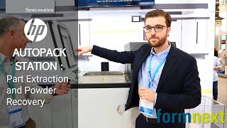 Formnext2021🚀 Part extraction and powder recovery