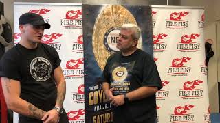 Connor Coyle Training Camp quotes | Fire Fist Boxing Promotions