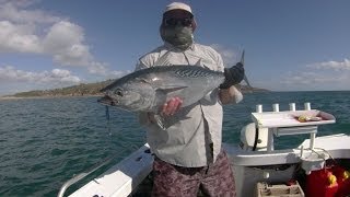 Day 2 - Fishing 1770 - First Cast of the Day - Mack Tuna