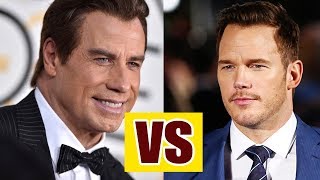 John travolta net worth, income and home vs Chris pratt net worth, income and home