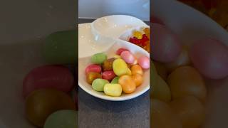 ASMR. Otwieramy żelki😉Filling platter with sweets. #zabawa #asmr #asmrsounds #asmrvideo#shorts