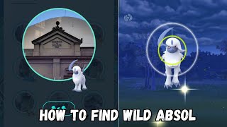 Find a Wild Absol..#pokemongo #shorts #pokemon #absol