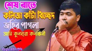 আমি কুল হারা,কলঙ্কিনী আমারে কেউ,ছুইয়ো না গো সজনী,বিচ্ছেদ গান,করিলেন,শিল্পী জহির পাগলা,