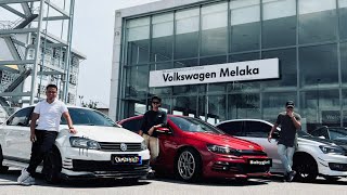 VOLKSWAGEN MELAKA MEMBERIKAN KEBENARAN MELAKUKAN SLALOM TEST | MK8 Golf, GTI, Tiguan Elegance, RLine